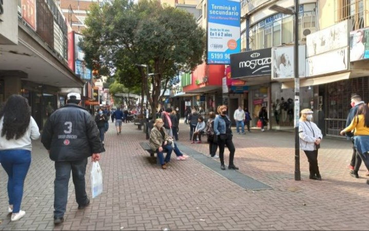 Comenzaron las obras en la Peatonal Rivadavia