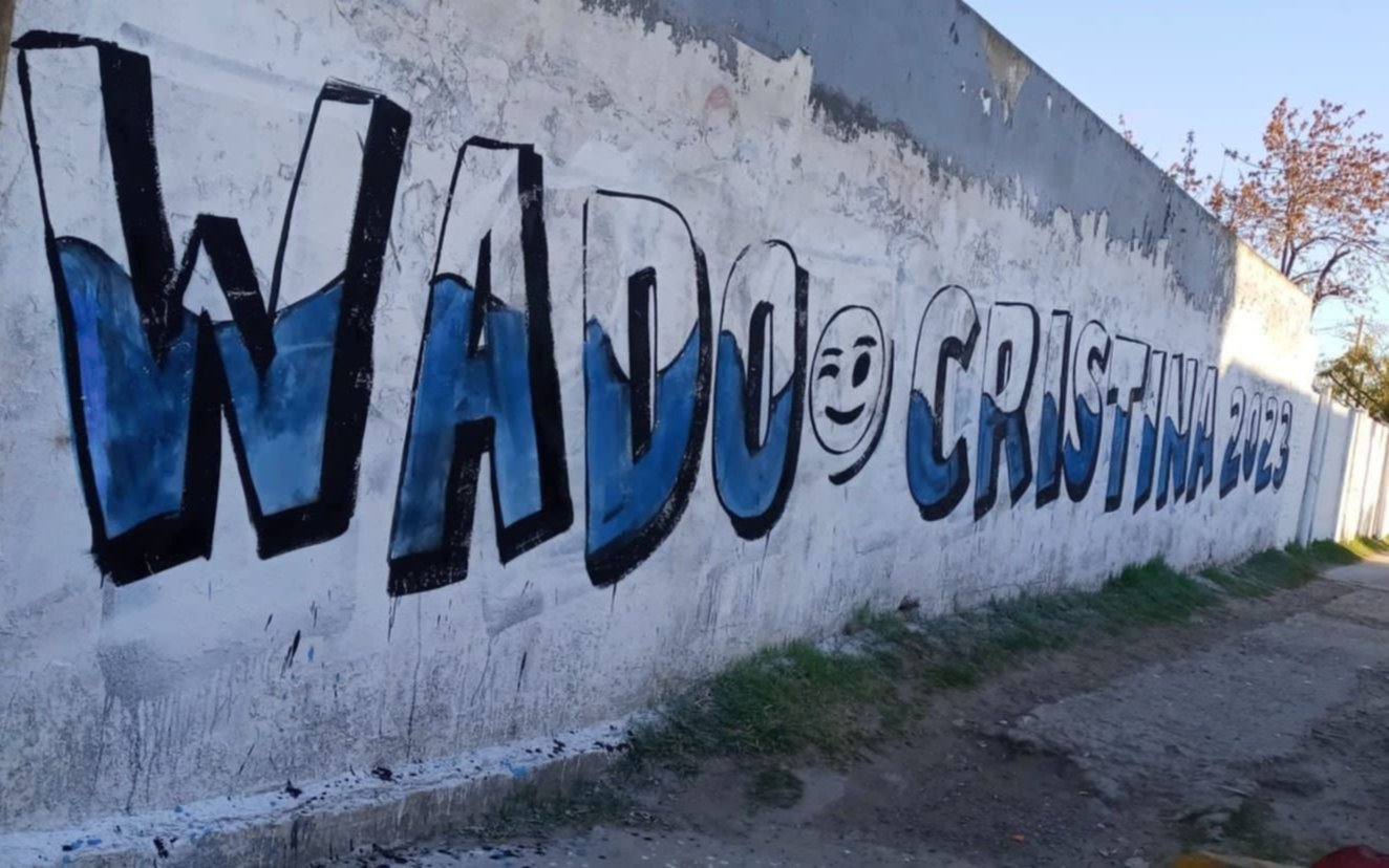 Intendentes ya pintan "Wado Presidente" en distritos del Conurbano