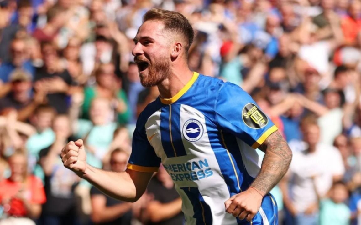 Alexis Mac Allister nominado al premio de "Mejor Jugador Joven" de la Premier League: con quiénes compite