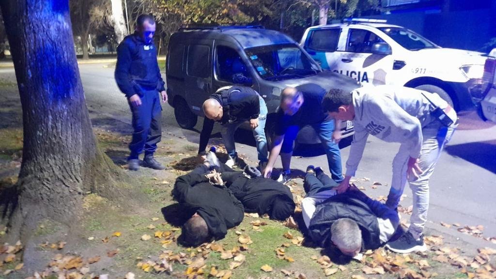 “Puede fallar”: tres ladrones detenidos con un impresionante botín