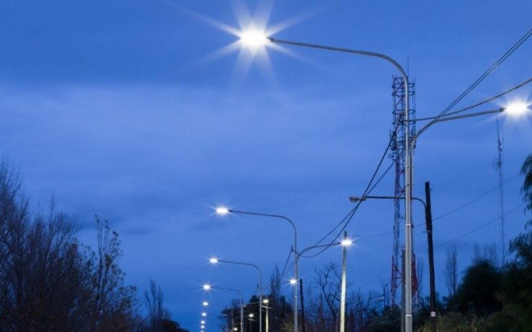 Arana: anuncian la instalación de luces led en avenidas