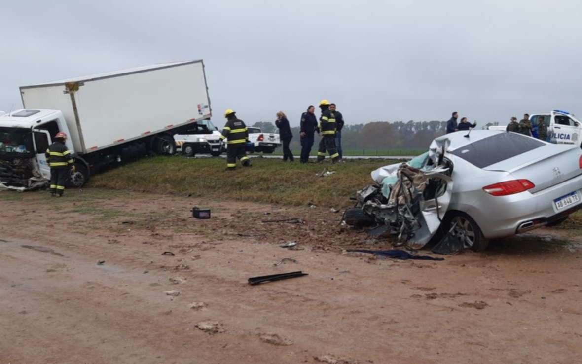 Cuatro muertos en accidentes ocurridos en rutas del interior bonaerense