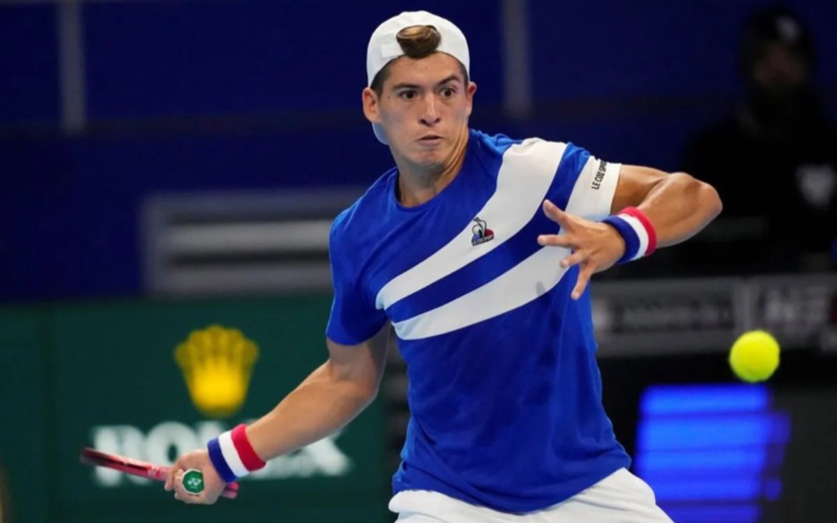El argentino Sebastián Báez cayó en las semifinales del Challenger italiano de Turín