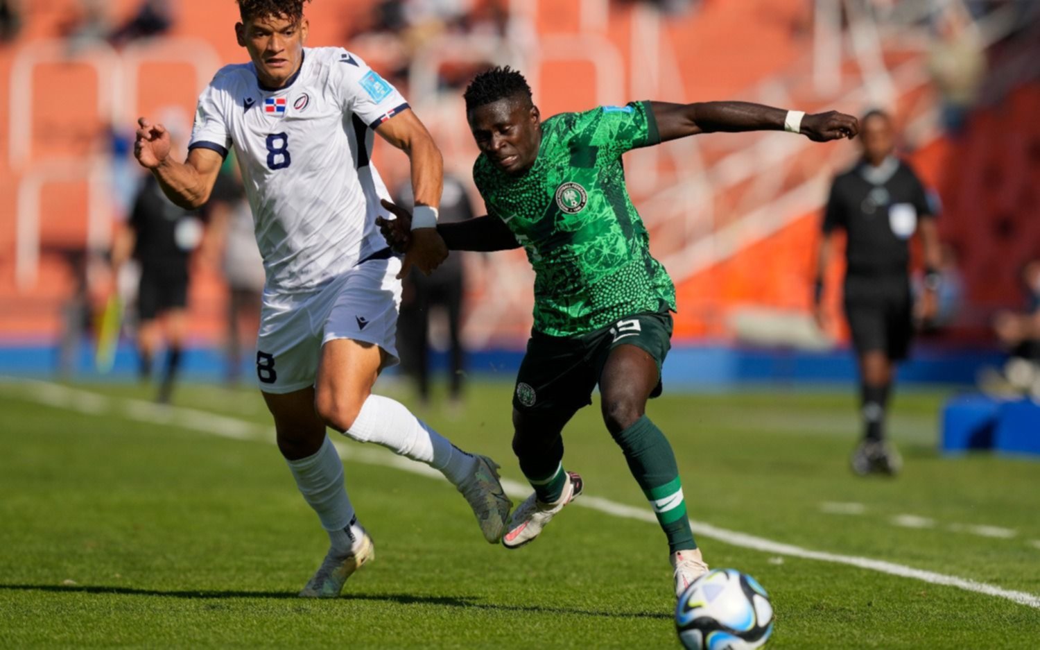 Nigeria le ganó a República Dominicana en la apertura del Grupo D