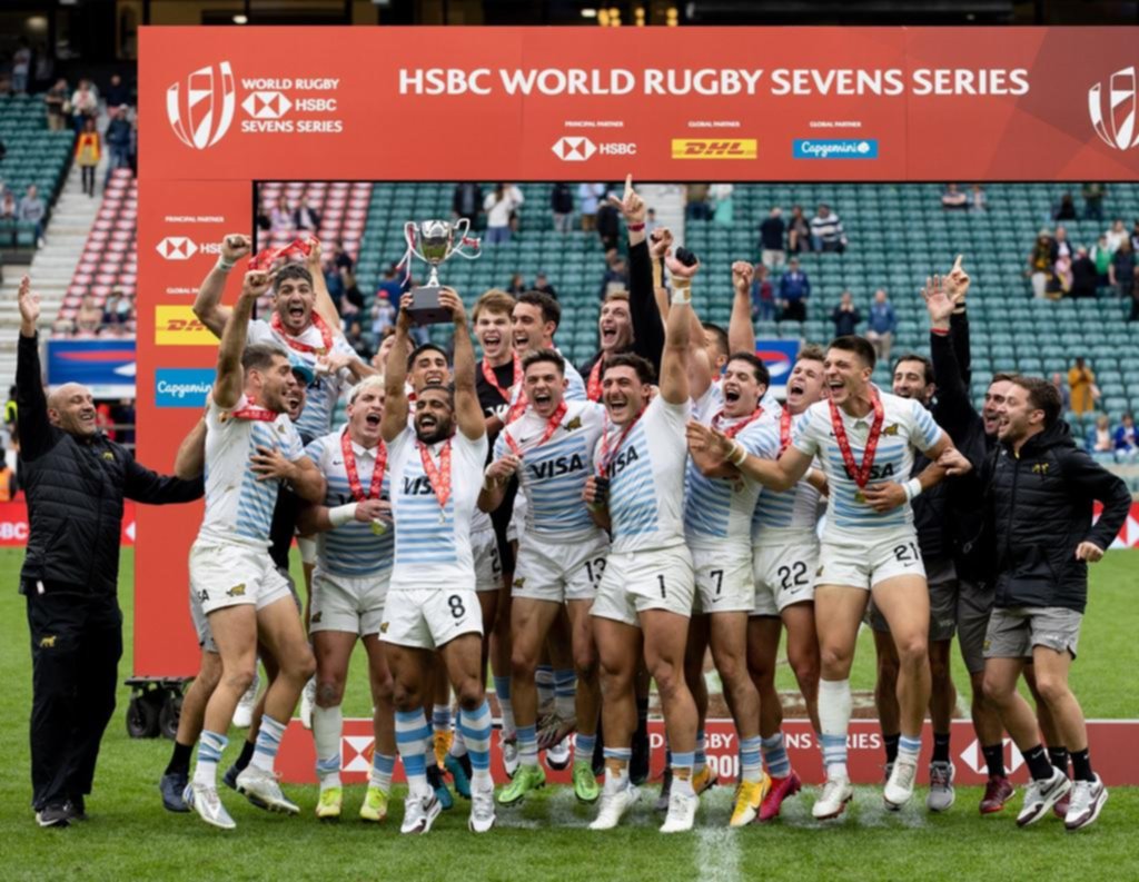 Los Pumas 7s cerraron una temporada histórica con la coronación en Londres