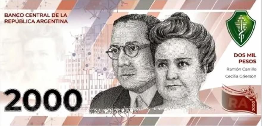 Debuta en la calle: arranca la circulación del billete de $2.000