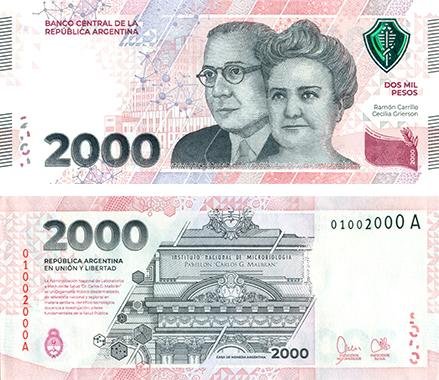 El billete de $2.000: llega en medio de la inflación