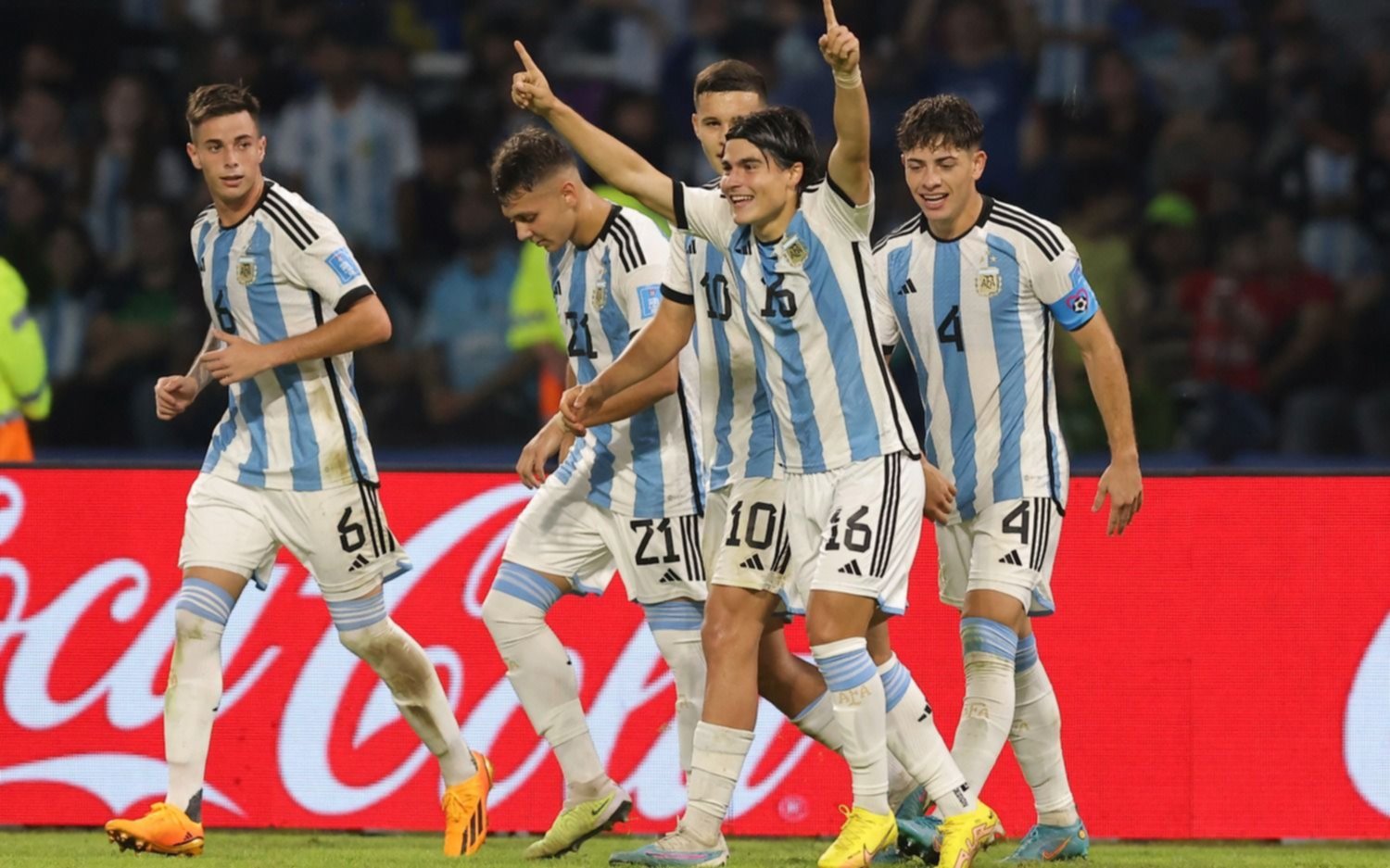 Argentina goleó a Guatemala y selló la clasificación en el Mundial Sub 20