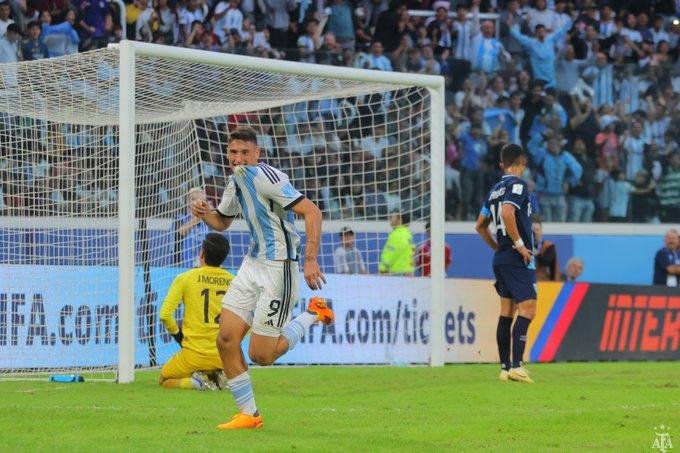 El Sub 20 sacó pasaje directo a Octavos con una goleada