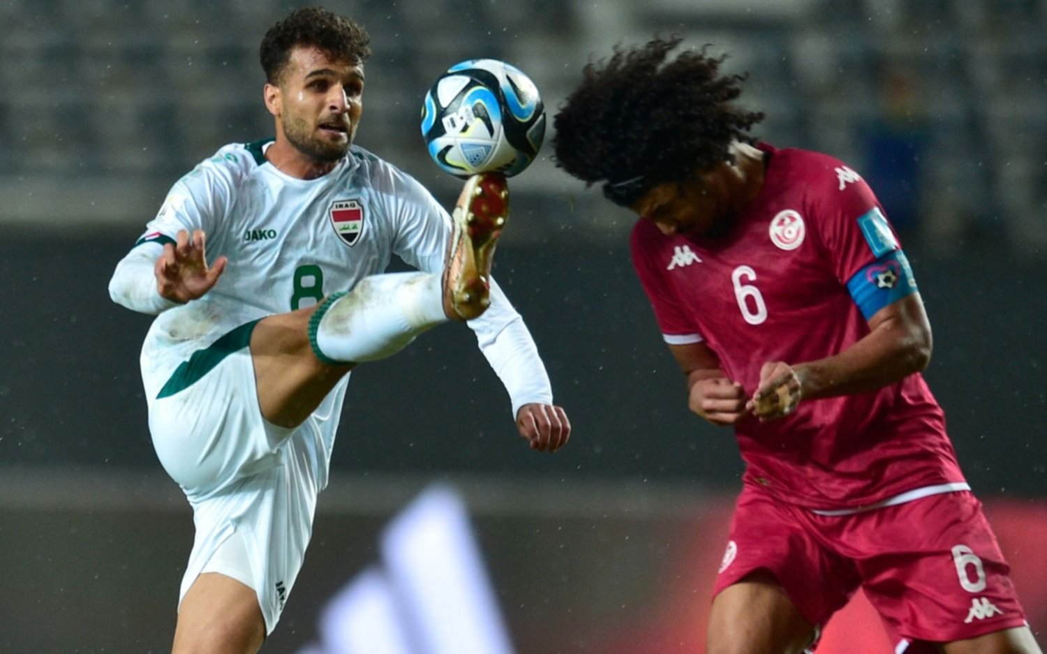 Túnez le ganó 3 a 0 a Irak en el Mundial Sub-20
