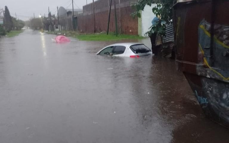 El temporal castigó algunas zonas de Quilmes
