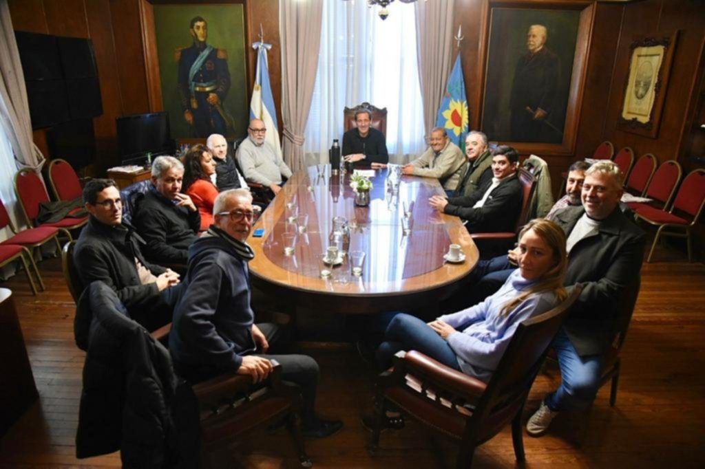 Reunión entre Garro y la CGT Regional