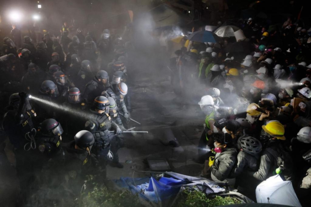 Revelan que la policía disparó en el edificio de la Universidad de Columbia