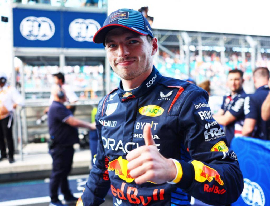 Verstappen, imparable, liderará la carrera del Sprint en Miami