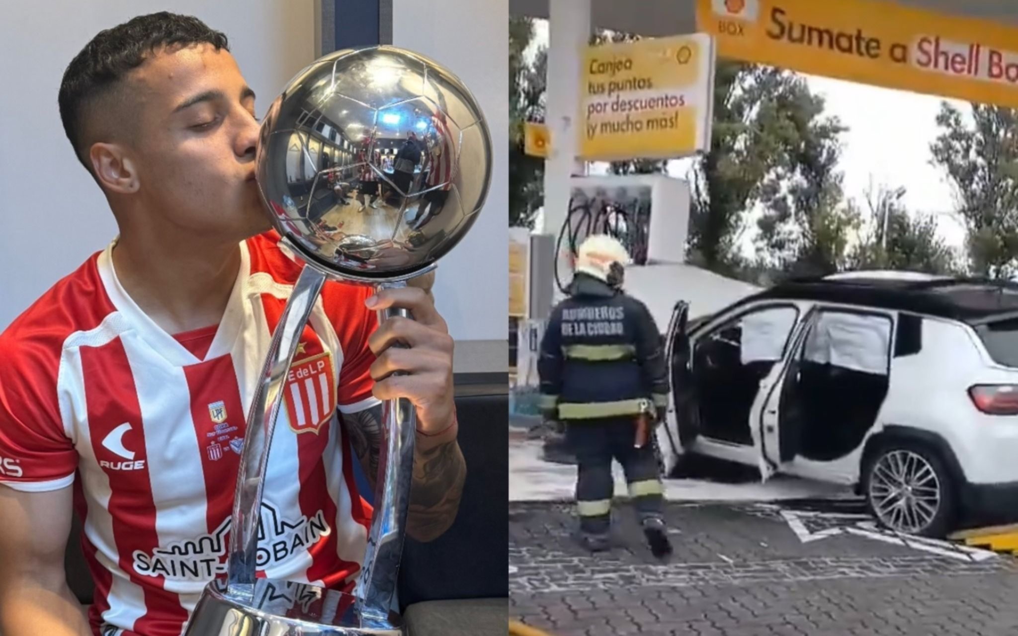 Tiago Palacios manejaba con 1,84 g/l de alcohol en sangre: ¿qué se sabe del accidente tras el festejo del título con Estudiantes?