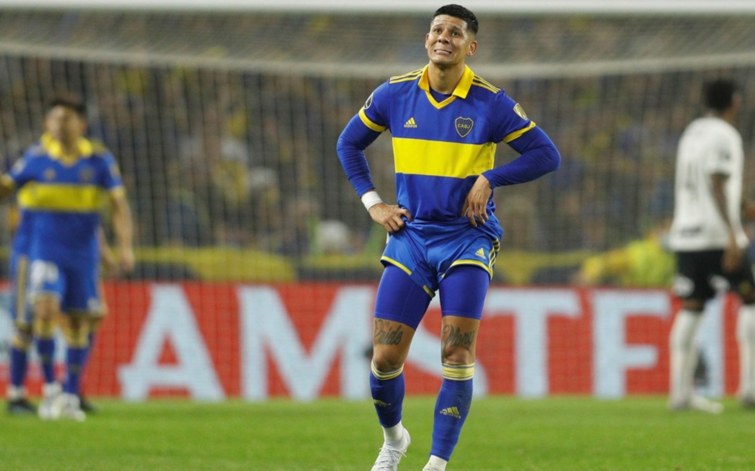 Rojo es baja para Boca por lesión muscular: se pierde el partido por Copa Sudamericana