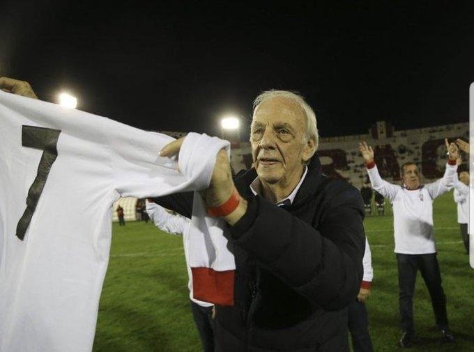 Despiden a César Menotti en el predio de Ezeiza