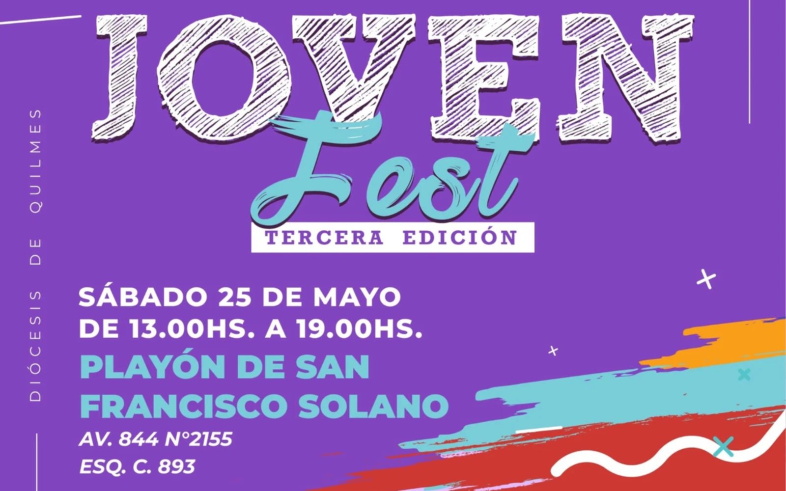 El festival "JovenFest" de la Diócesis Quilmes llega a San Francisco Solano