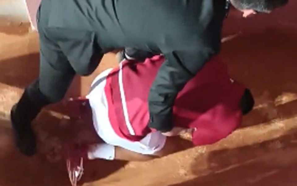 Novak Djokovic recibió un botellazo en el Masters 1000 de Roma