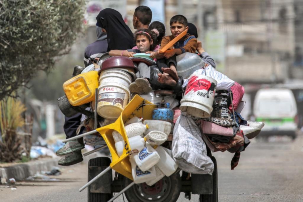 Más críticas a Israel por ordenar nuevas evacuaciones en Rafah