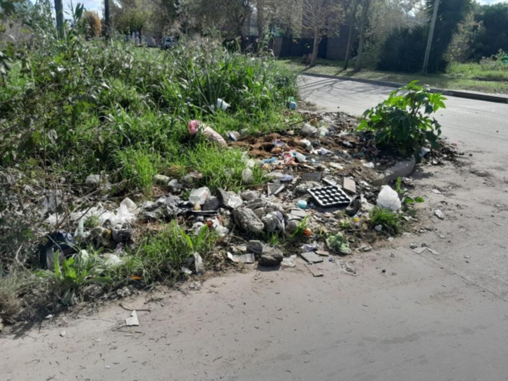 Basurales y pozos suman quejas en San Carlos