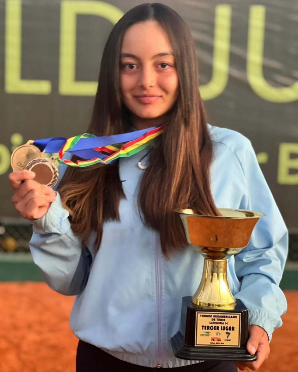 Con la platense Corbalán Miranda, el equipo argentino clasificó al Mundial de tenis