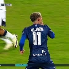 Bronca con el ex Pincha Matías Pellegrini por el festejo del gol de Vélez vs Gimnasia