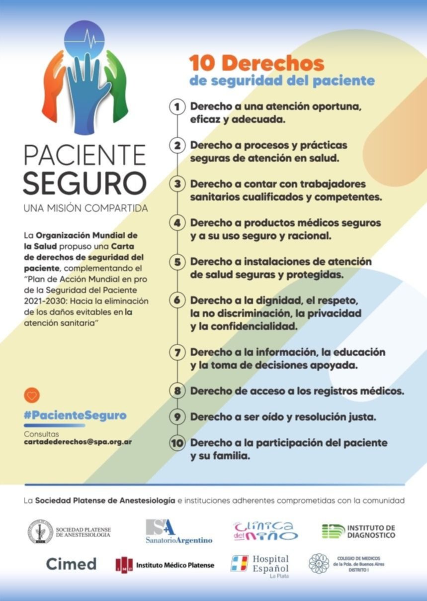 Una movida por la seguridad de los pacientes