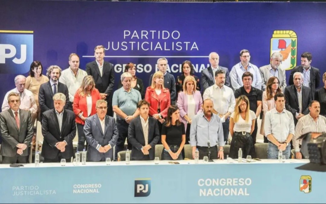 El PJ confirmó las internas y convocó a oponerse a la Ley Bases