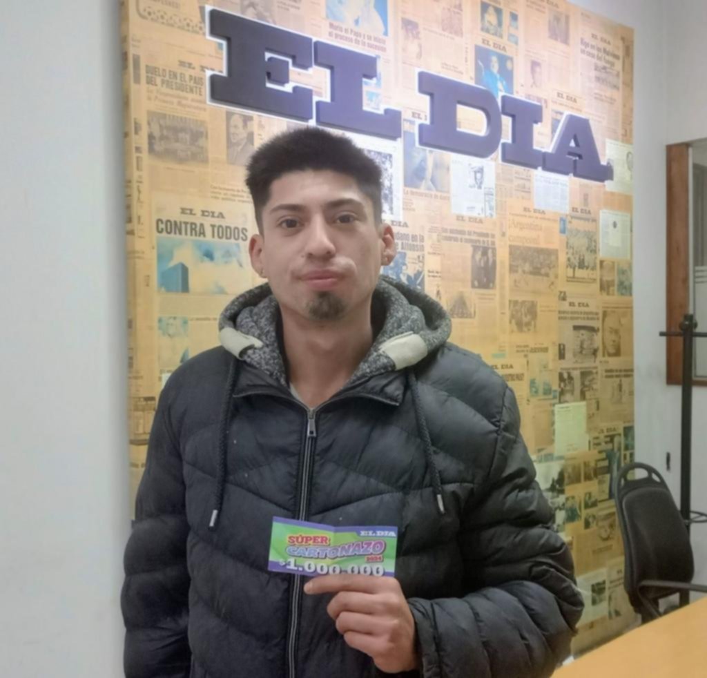 Cartonazo: un joven de Berisso es el dueño de los 2.000.000 de pesos
