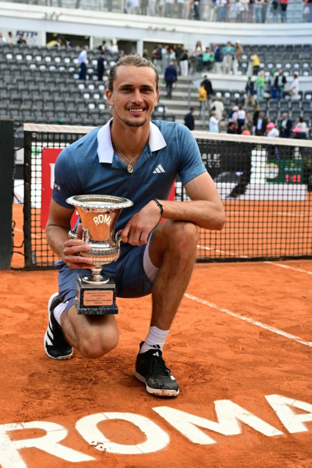 Masters 1000 de Roma: Zverev ganó en singles y Zeballos logró otro título en dobles