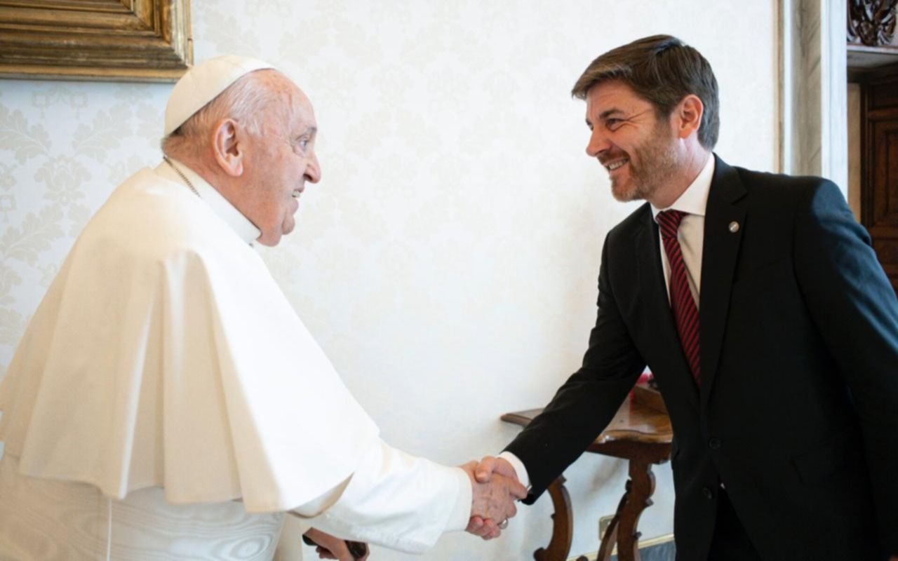 Francisco recibió en el Vaticano al juez platense que preside la asociación de magistrados a nivel nacional