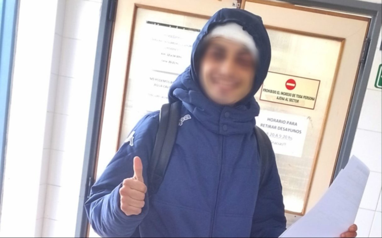 El joven brutalmente atacado durante un robo en La Plata fue dado de alta: "Volví a nacer"