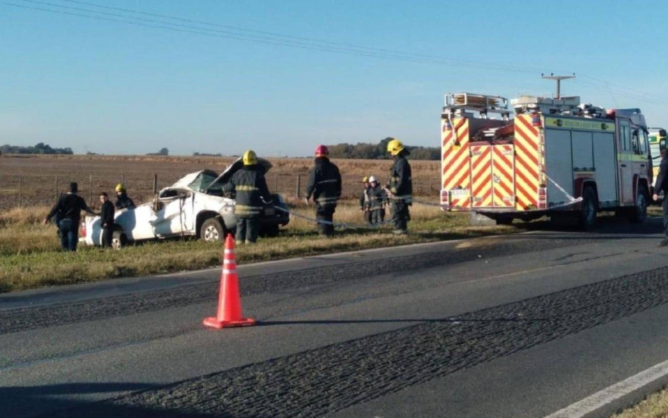 Trágico accidente en la Ruta 188