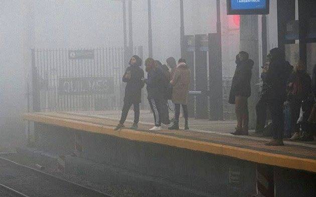 Niebla y fresco en Quilmes