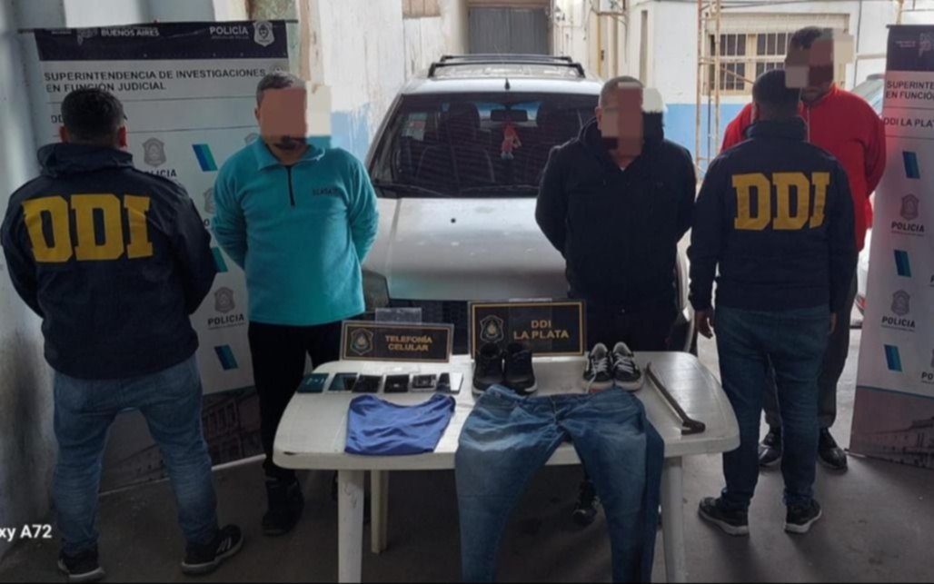 Cayó banda acusada de una entradera en Arturo Seguí