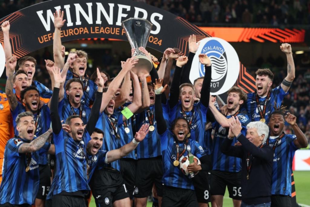 Dio el batacazo: Atalanta aplastó a Bayer Leverkusen y se adueñó de la Europa League