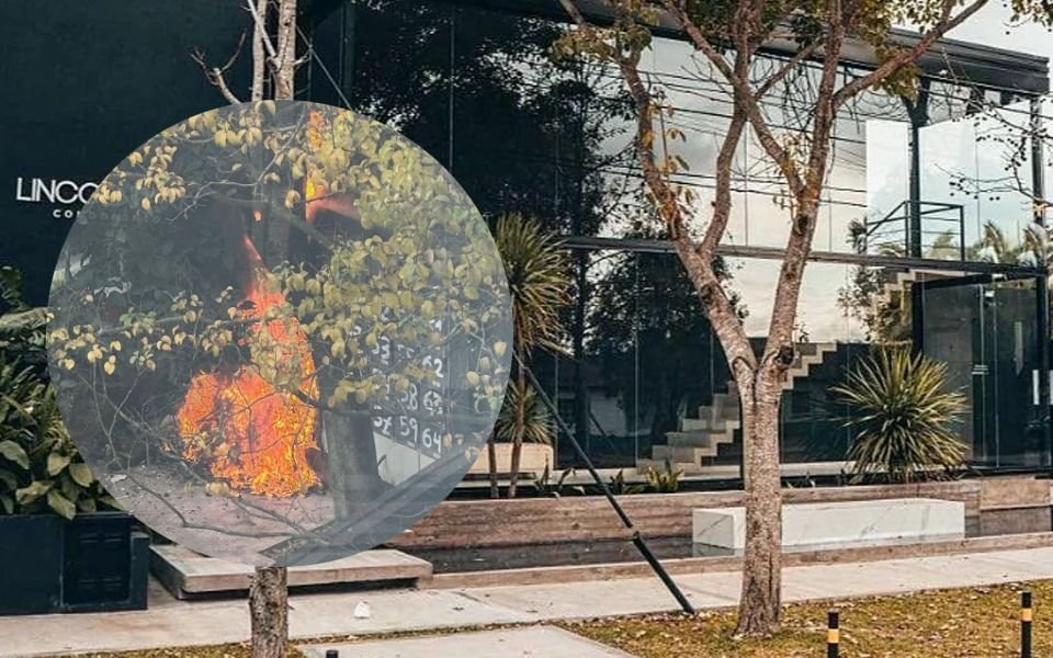 Explosión y un operario herido en el complejo Lincoln Park de City Bell