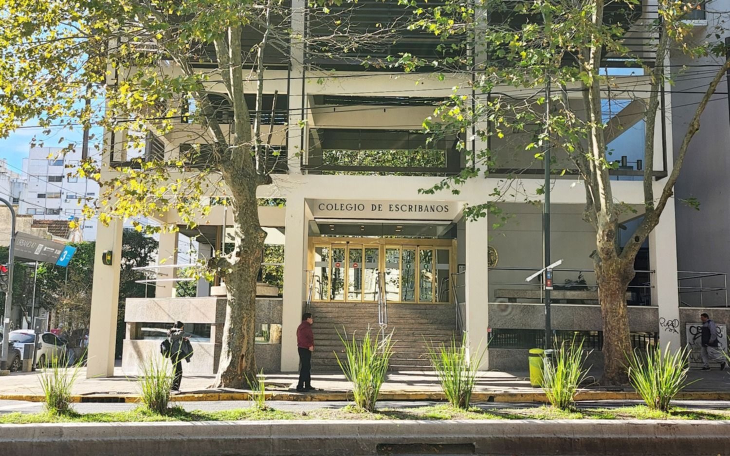 Audaz golpe en el interior del Colegio de Escribanos