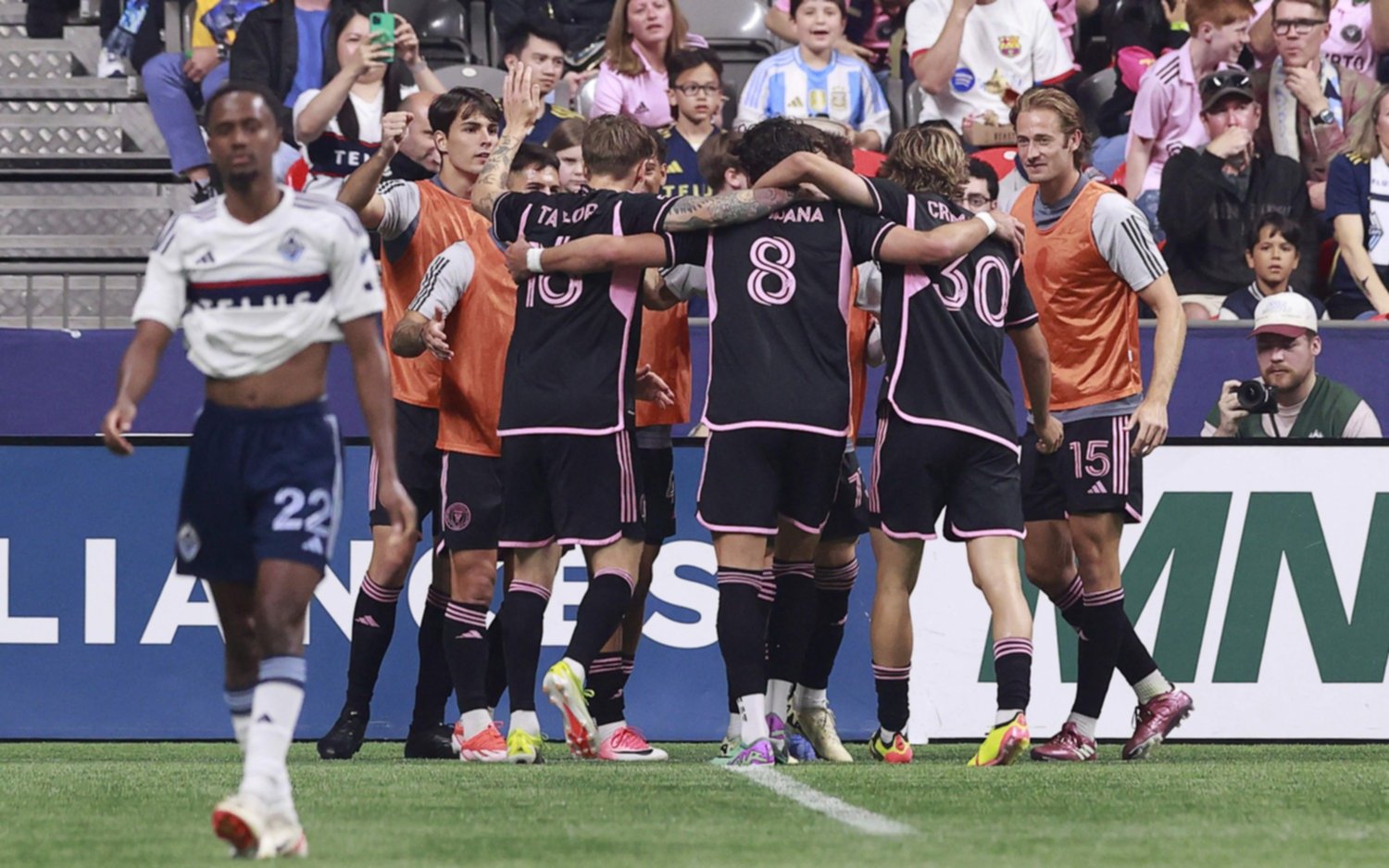 Inter Miami, sin Messi, venció a Vancouver Whitecaps FC 2 a 1 por la MLS