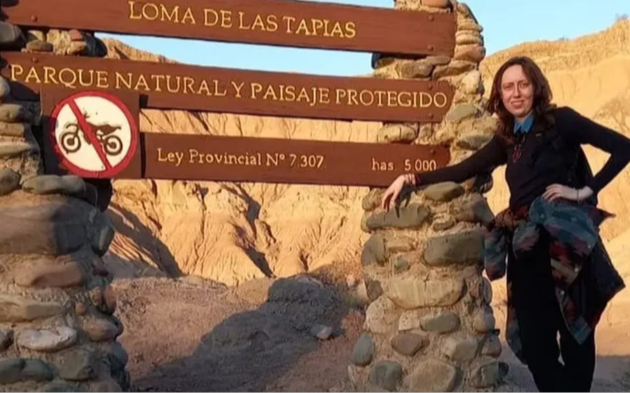 Turista alemana desaparecida en San Juan: la buscan en el Cerro Tres Marías