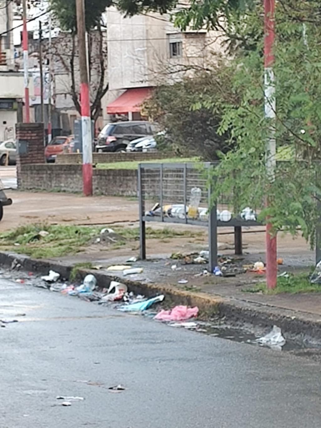 Descontrol con la basura en 12 entre 64 y 65