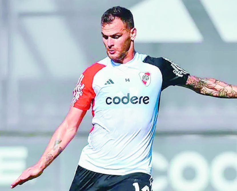 González Pirez será otra baja en River por la Copa