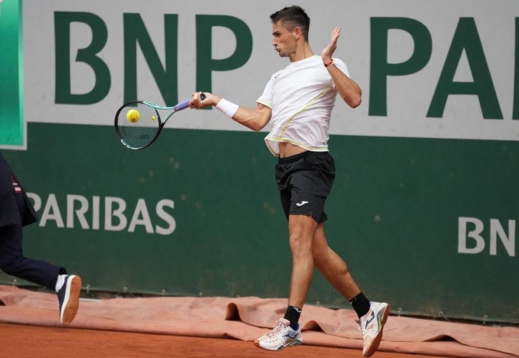 Navone se dio el enorme gusto de festejar su primera victoria en un Grand Slam