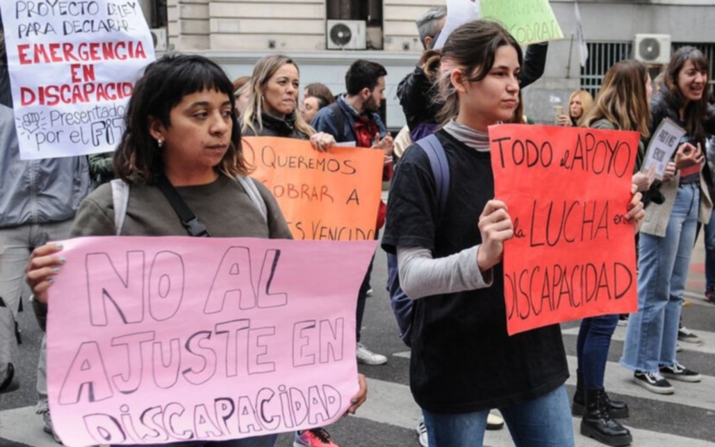Discapacidad: se movilizarán en La Plata en rechazo a la desregulación del sistema de prestaciones