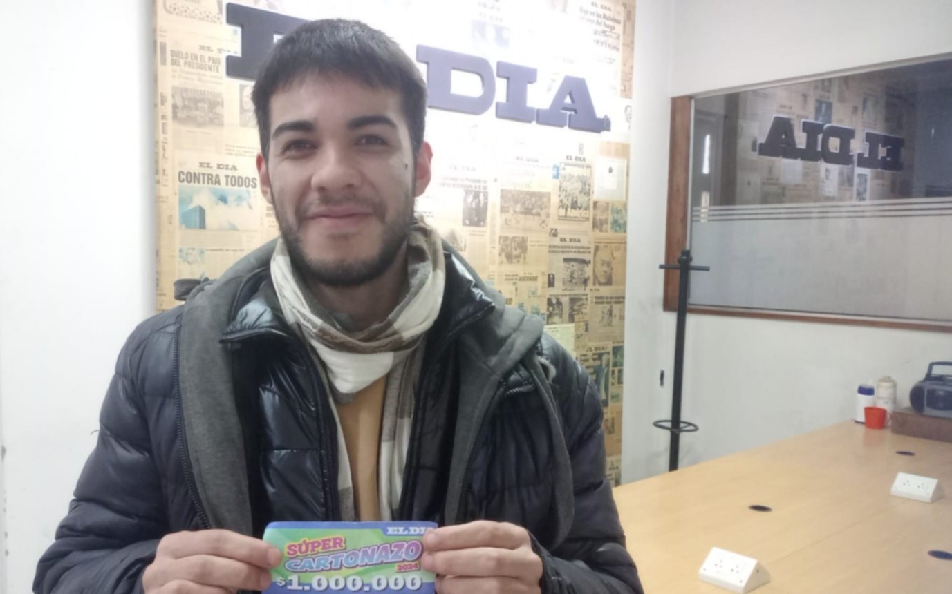 Un joven lector de Berisso se lleva los $2.000.000 del Cartonazo