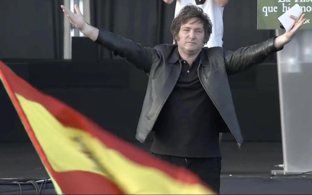 Sigue la polémica: Milei acusó de “kirchnerista” a Pedro Sánchez, presidente de España