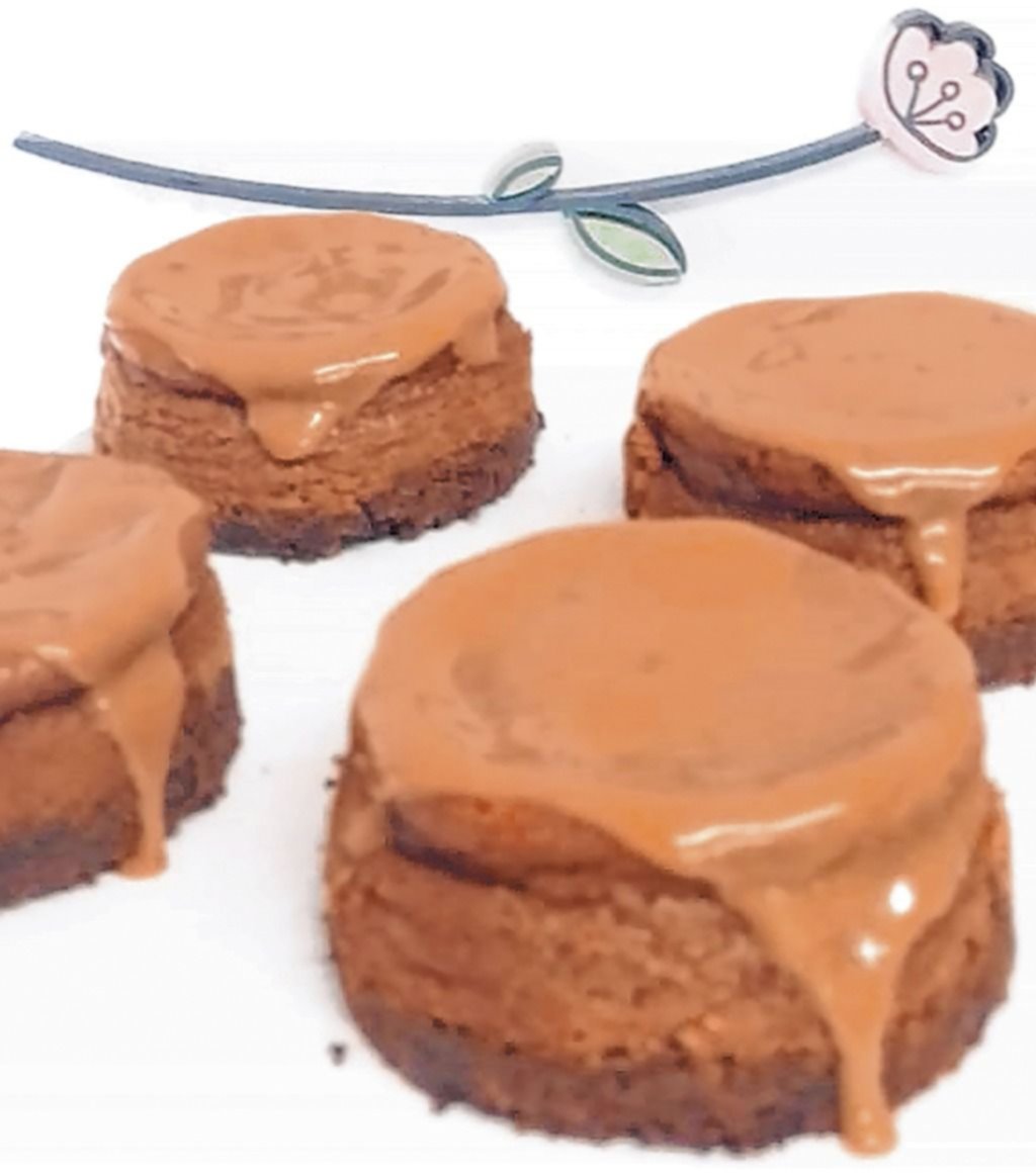 Cheesecake de dulce de leche