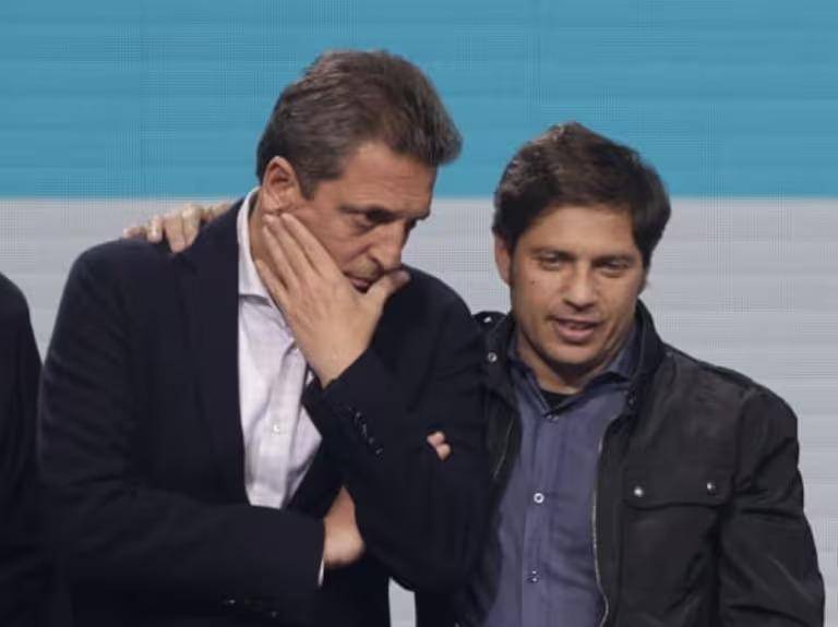 Crece la tensión política entre Massa y Kicillof