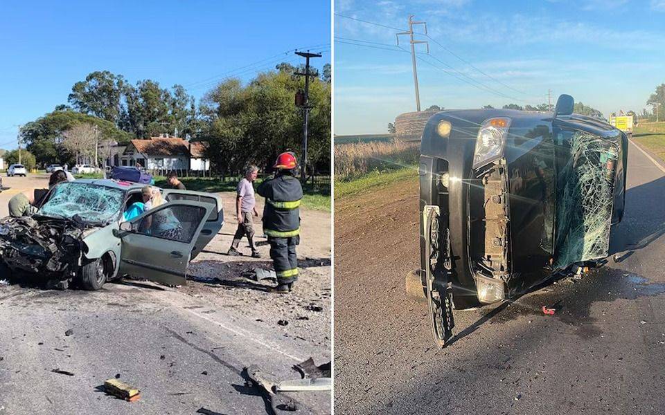 Tragedia en una ruta bonaerense: cuatro muertos en dos choques poca distancia